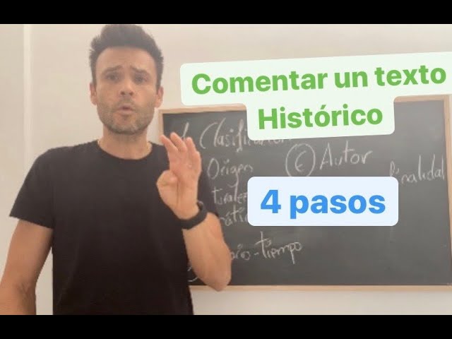 Análisis de texto histórico