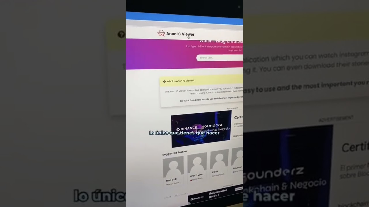 Cómo utilizar el visualizador de historias de Instagram