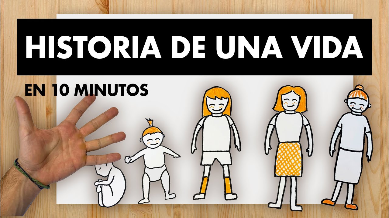 La historia de vida de una persona