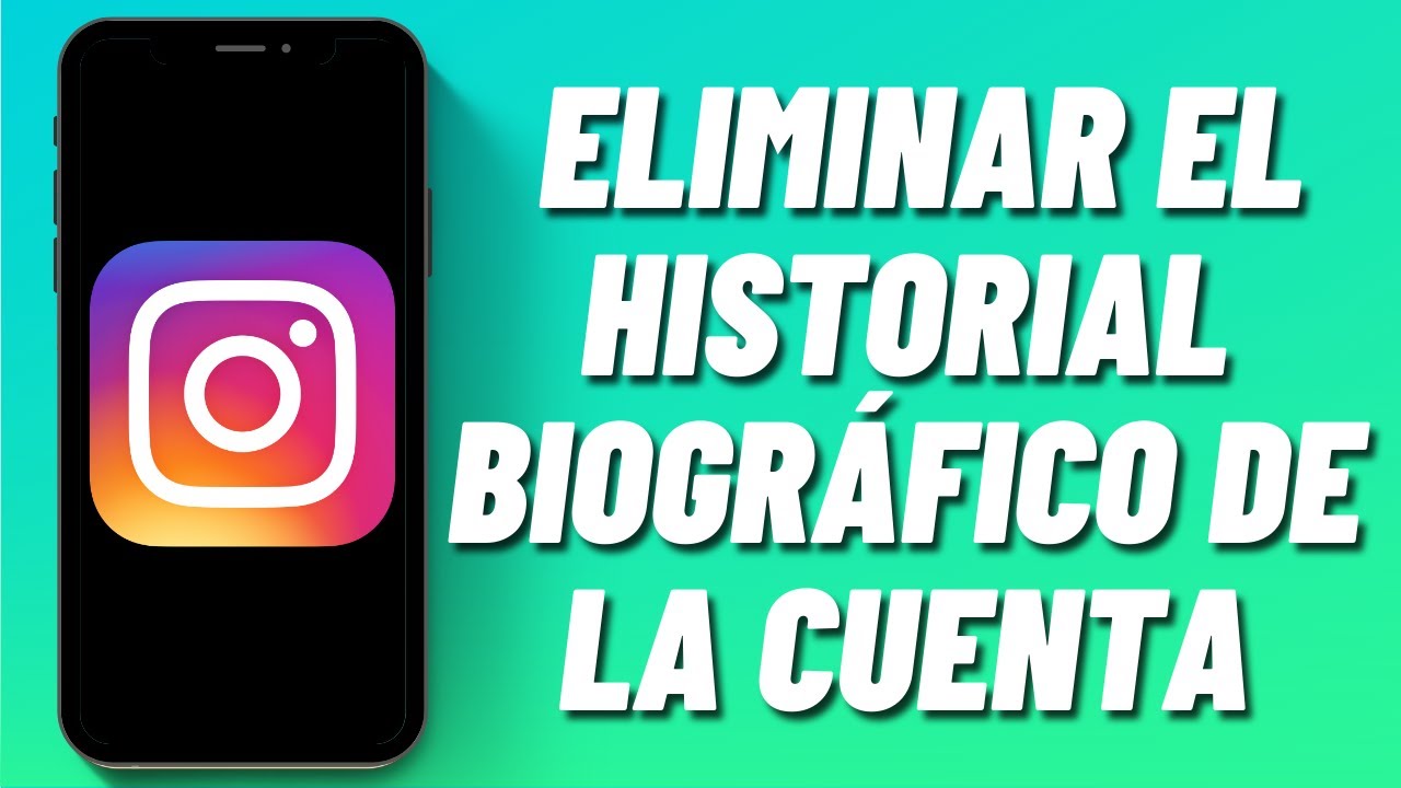 Cómo borrar el historial de Instagram