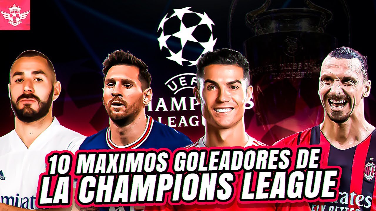 Los goleadores de la historia de la Champions