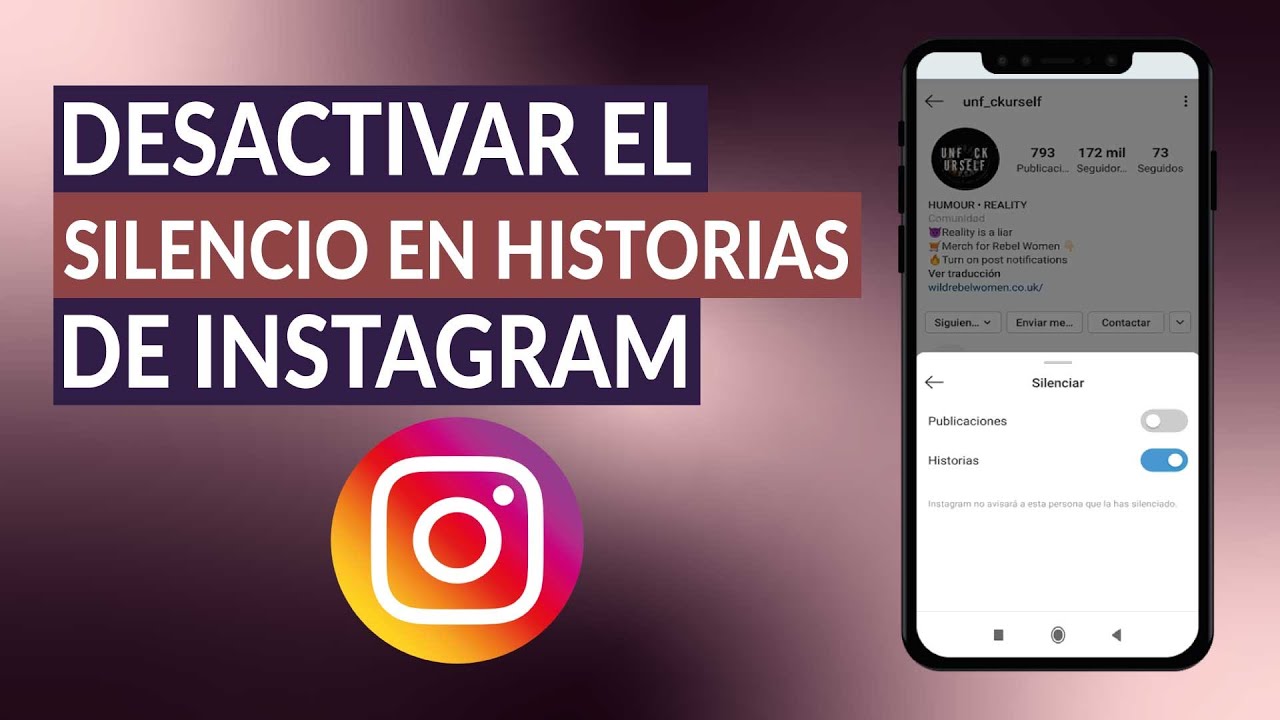 Cómo eliminar el silencio de las historias de Instagram