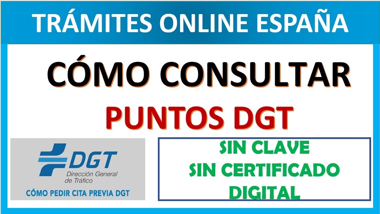 El historial de puntos de la DGT