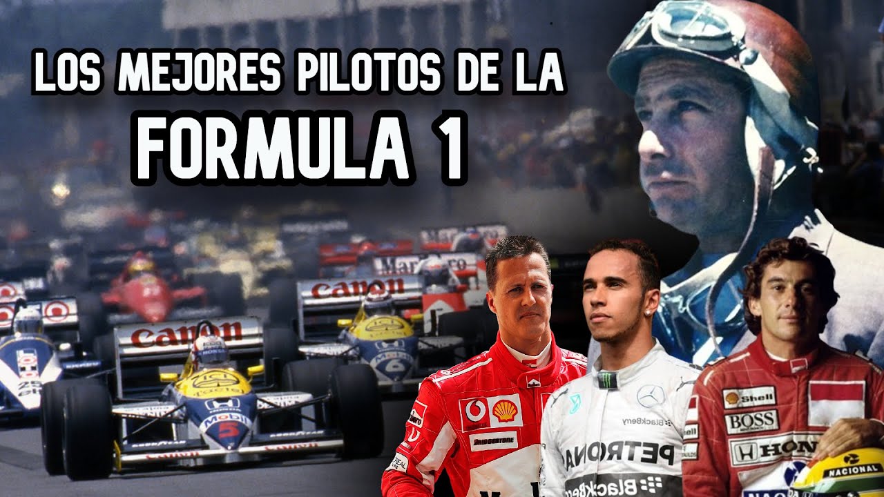 Los mejores pilotos de la historia de la Fórmula 1