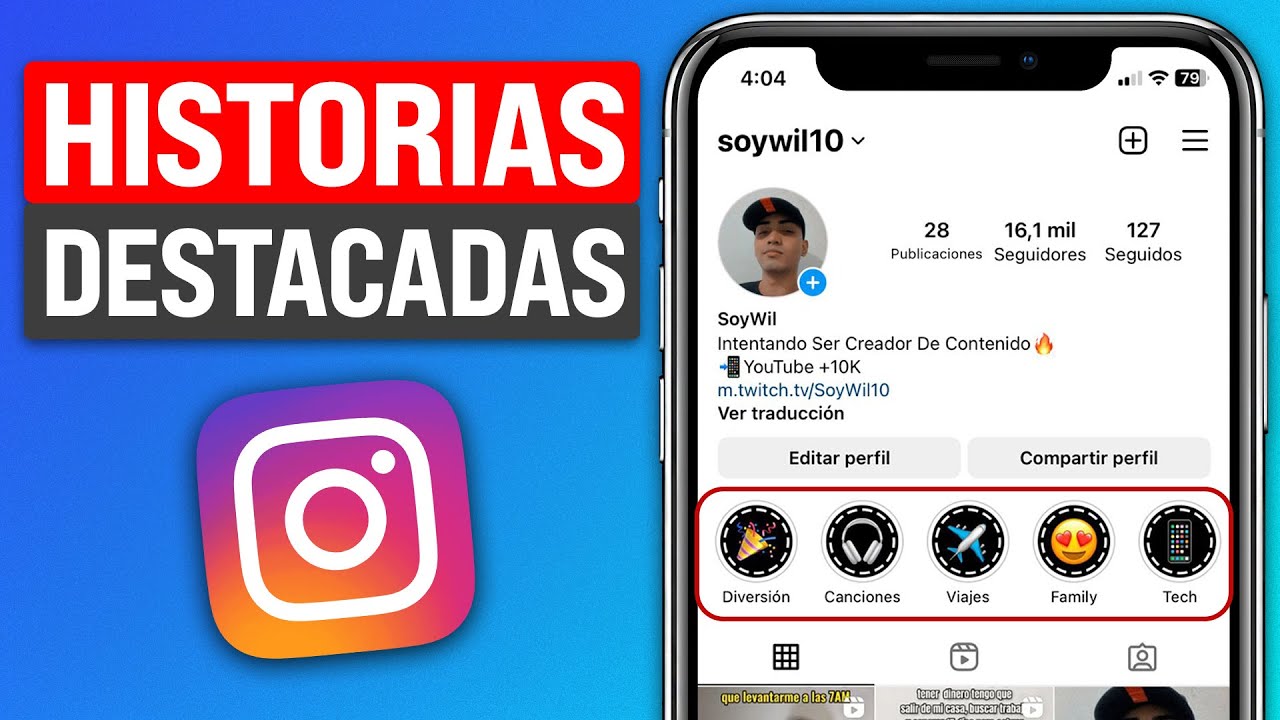Cómo destacar historias en Instagram