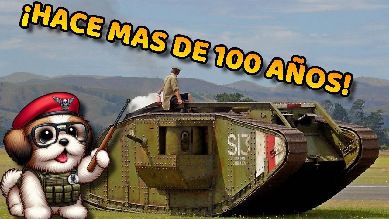 El primer tanque de la historia