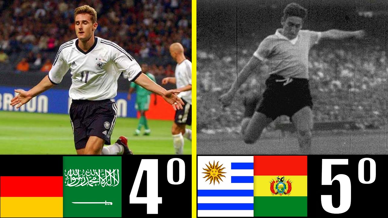 La mayor goleada de la historia en un mundial