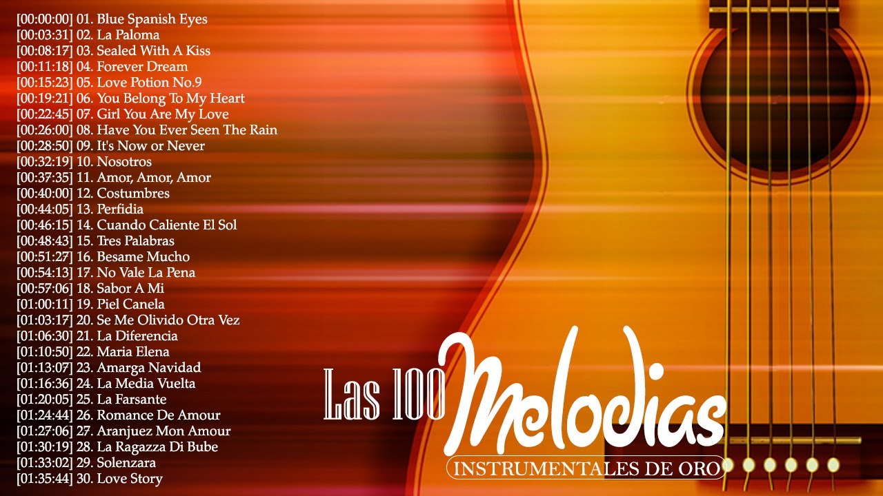 Las 100 mejores canciones de todos los tiempos