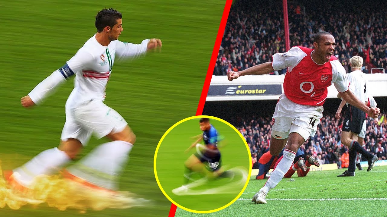 Los futbolistas más veloces de todos los tiempos