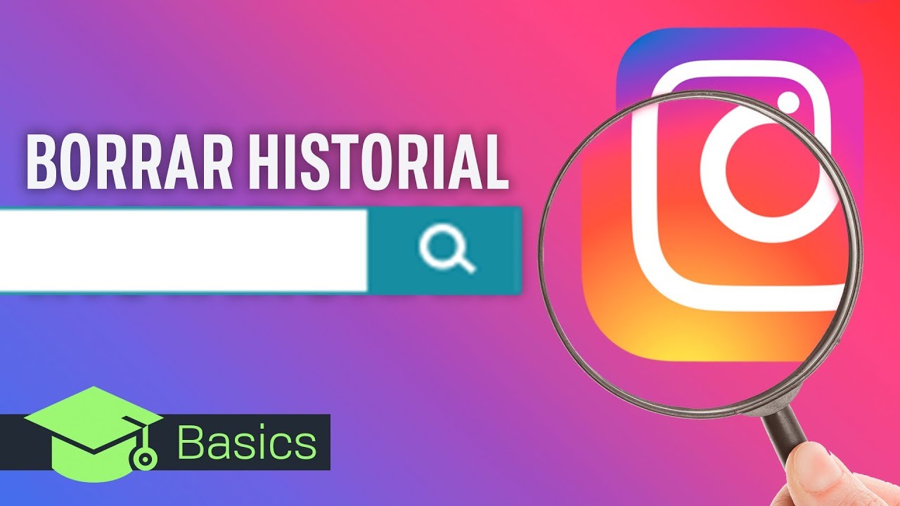 Cómo borrar el historial de búsqueda en Instagram