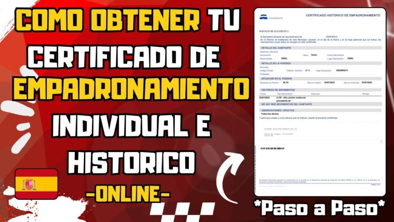 Cómo Obtener el Historial de Empadronamiento en Madrid: Guía Paso a ...
