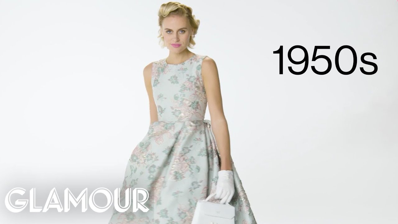 La evolución de la moda a través de 100 vestidos