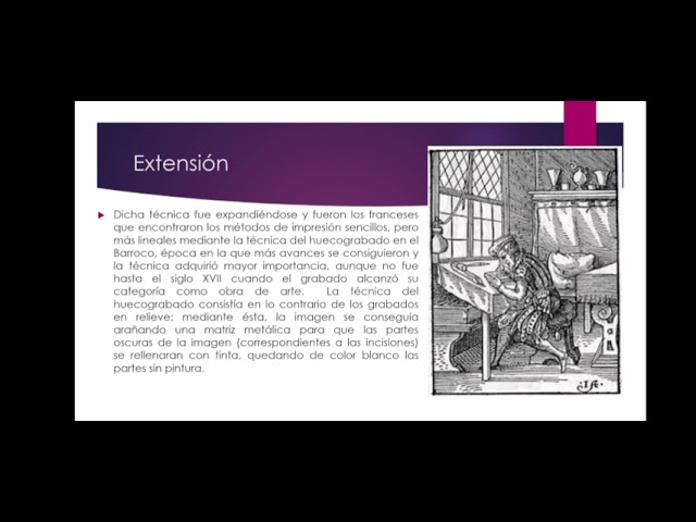 La fascinante historia del grabado