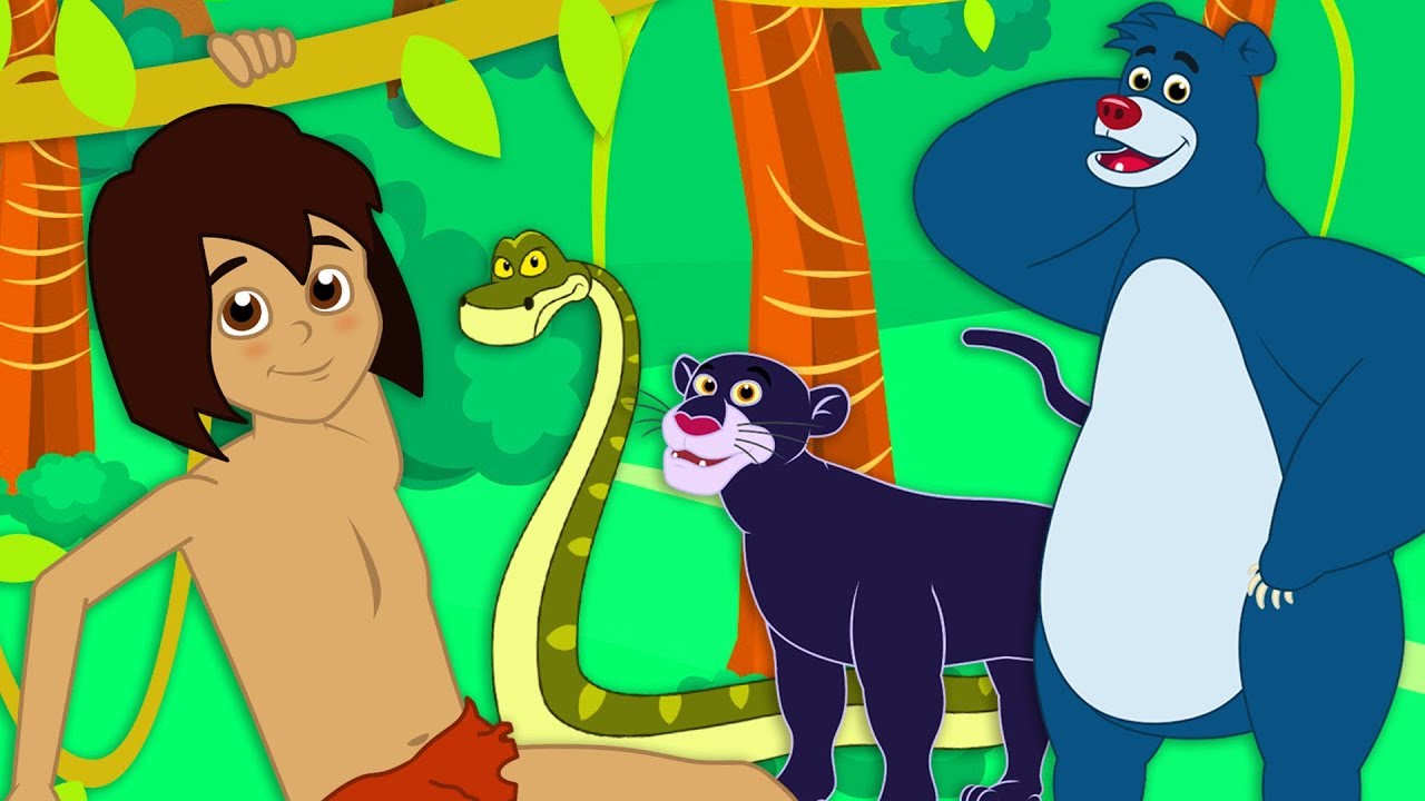 La historia de Mowgli: el niño lobo