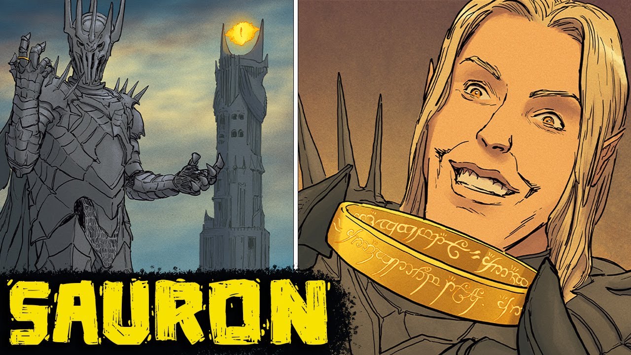La historia de Sauron: el señor oscuro de Mordor