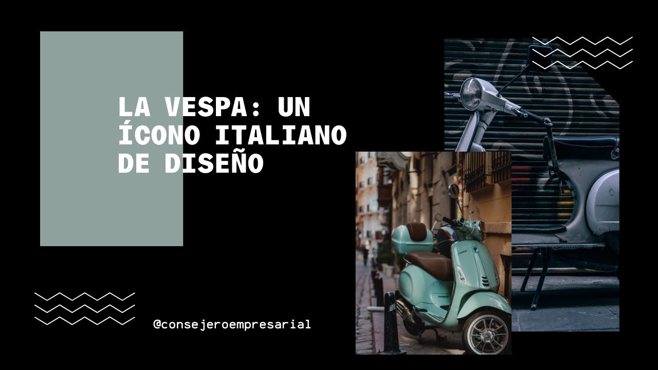La historia de la Vespa: un ícono sobre ruedas