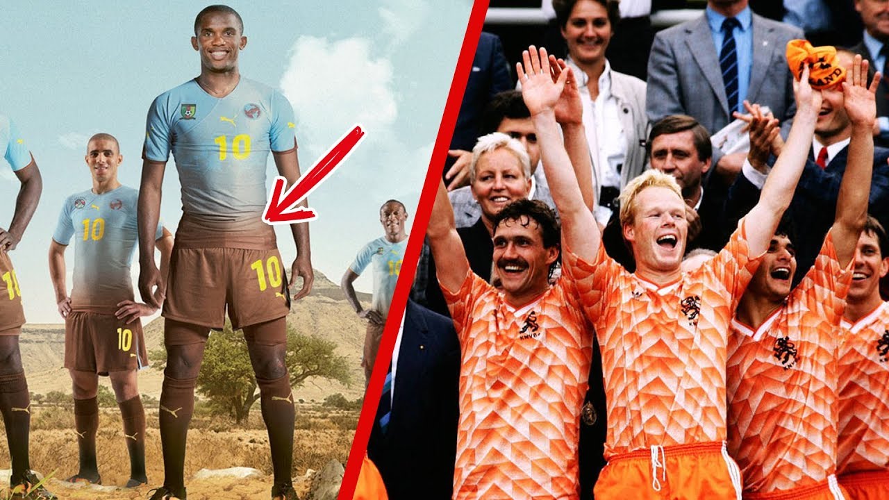 Las camisetas de fútbol más bonitas de la historia