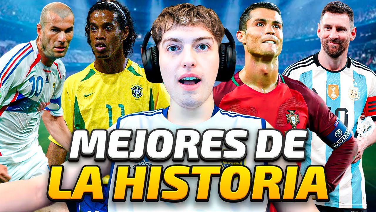 Ranking de los mejores jugadores de fútbol de la historia
