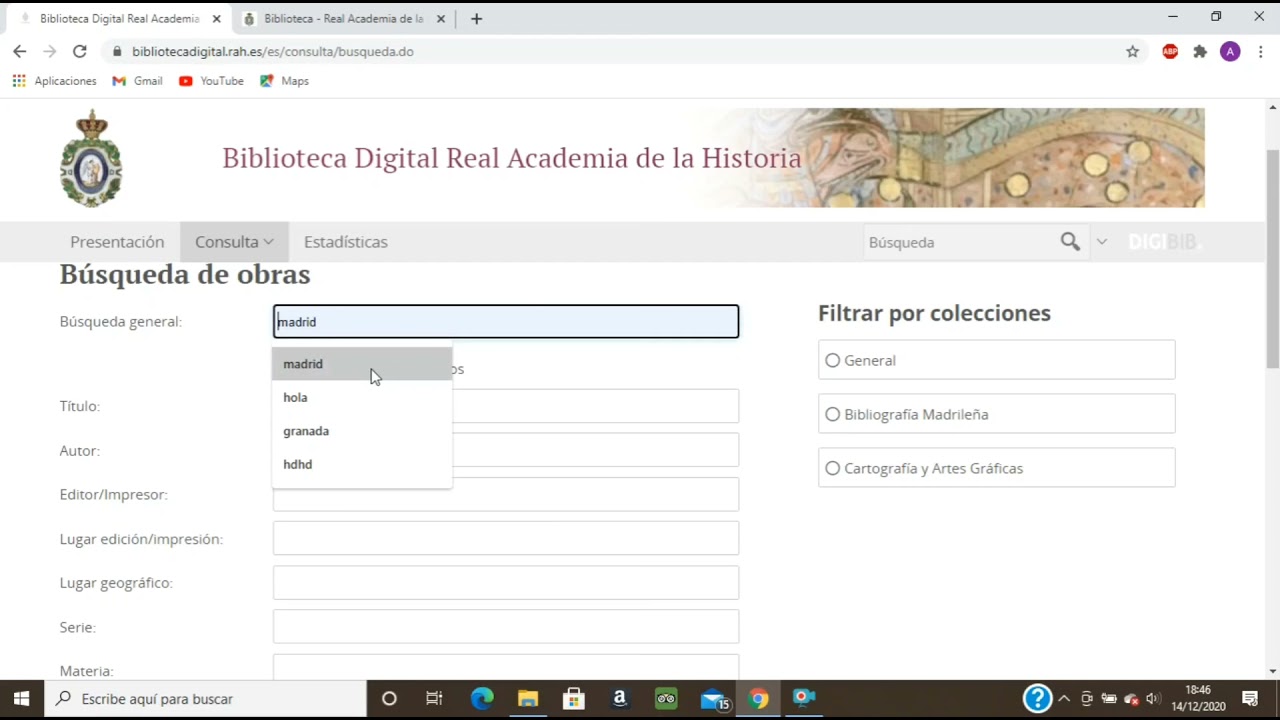 Explora la biblioteca digital de la Real Academia de la Historia