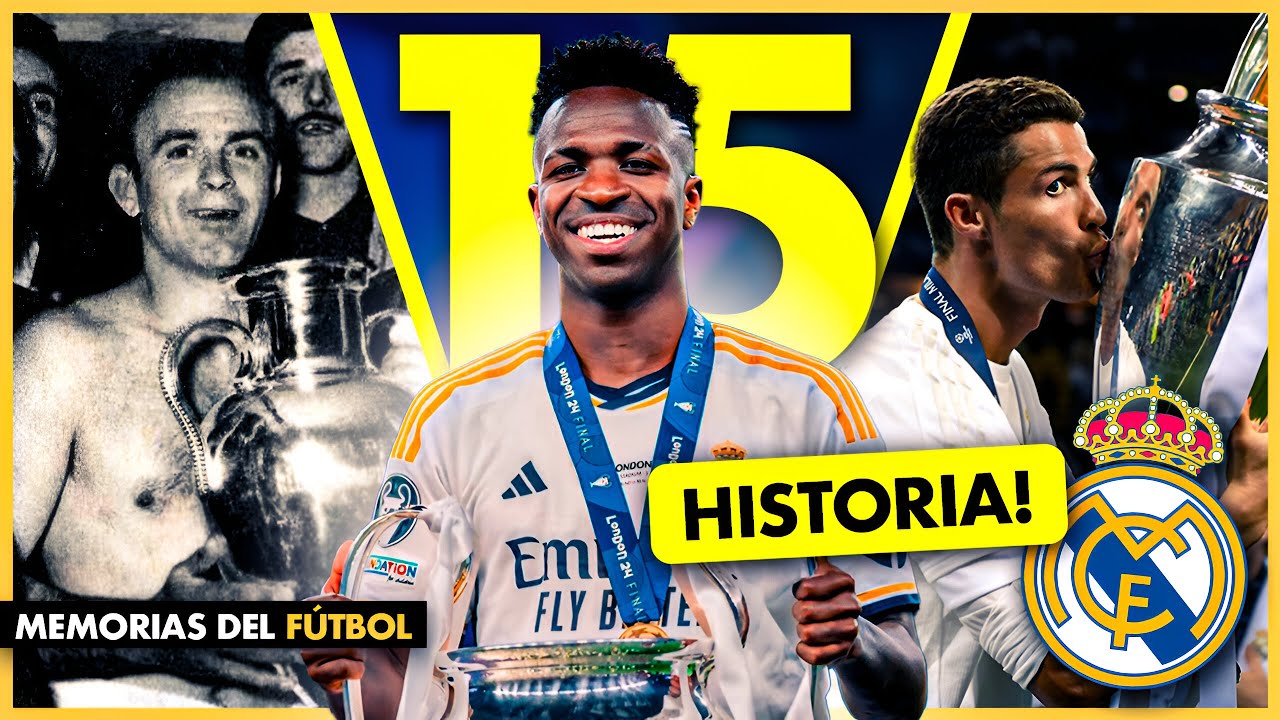Historial de títulos del Real Madrid en la Champions