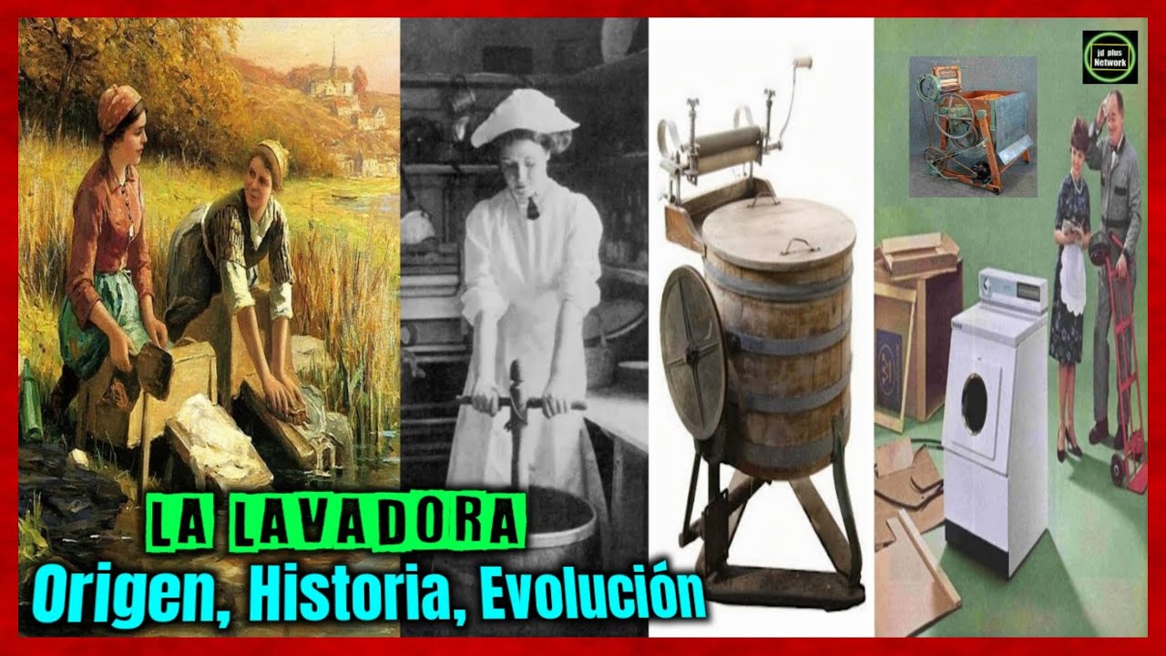 La fascinante historia de la lavadora