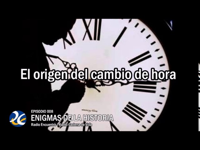 La historia del cambio de hora
