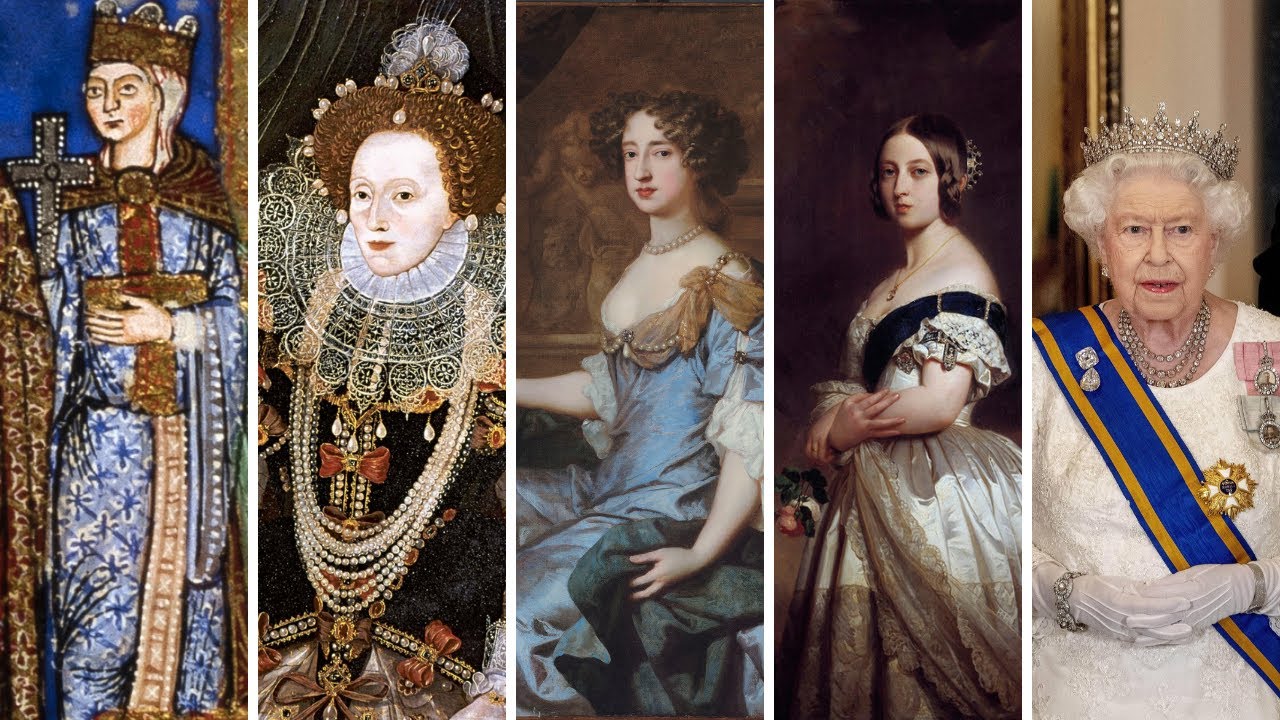 Las reinas de Inglaterra a lo largo de la historia