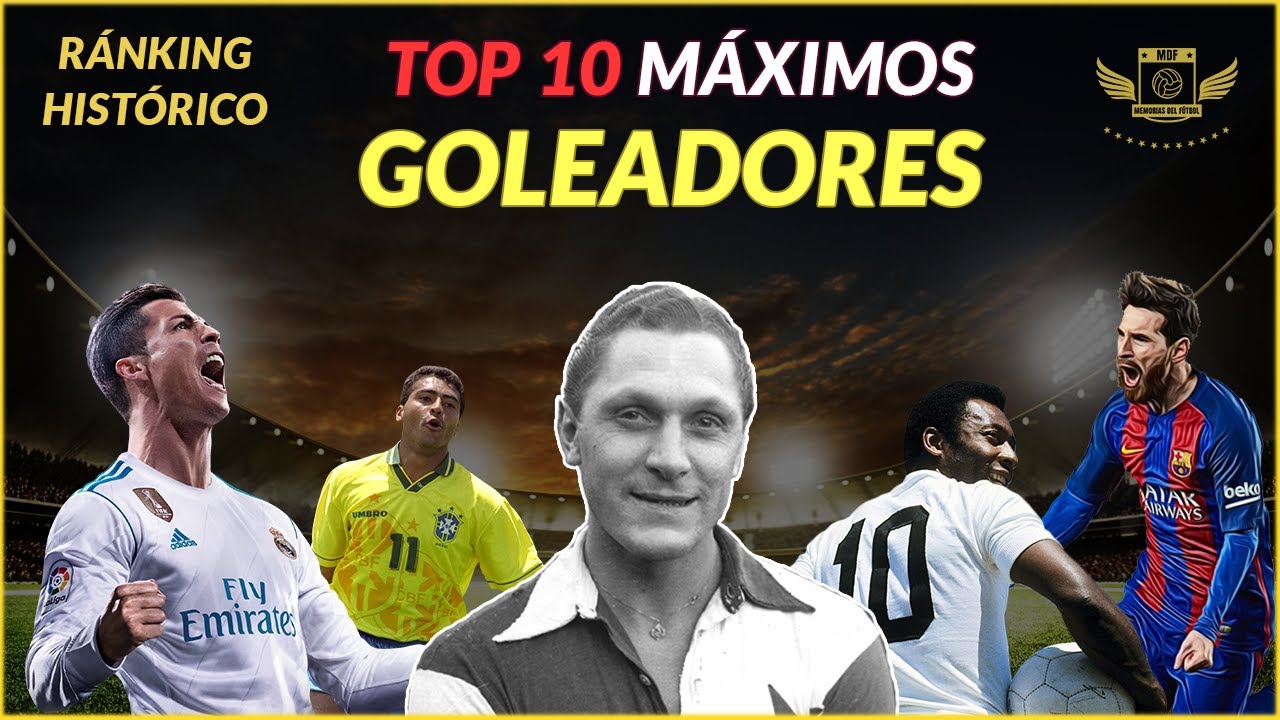 Ranking de los máximos goleadores de la historia