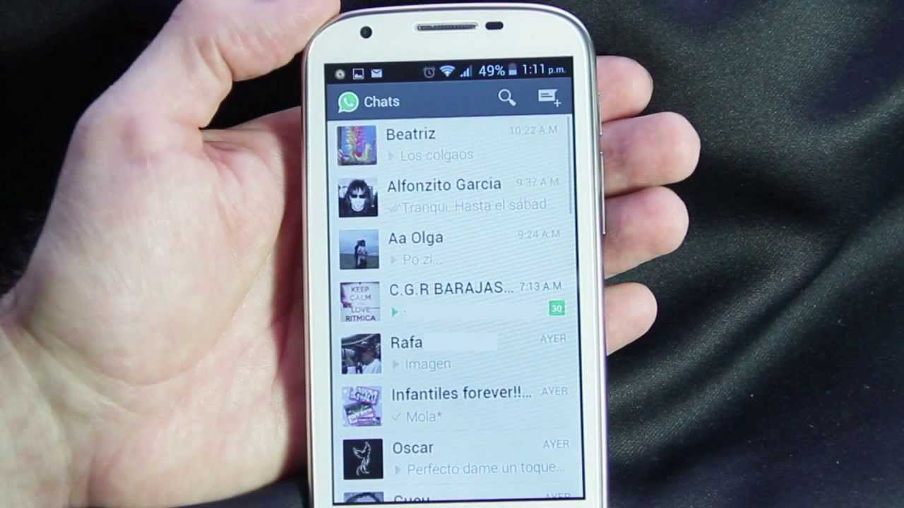 Cómo borrar el historial de WhatsApp