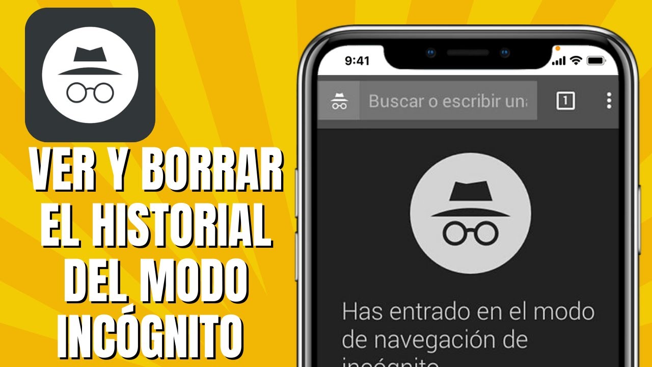 Cómo ver el historial en modo incognito en Android