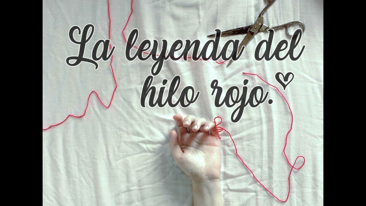La historia del hilo rojo del amor