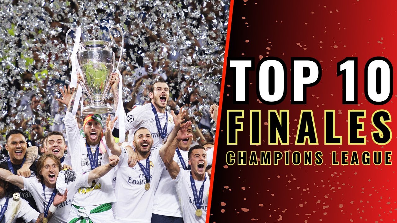 Los finales de la Champions a lo largo de la historia