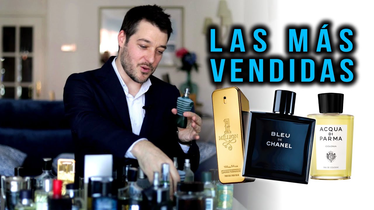 Los perfumes de hombre más vendidos de la historia