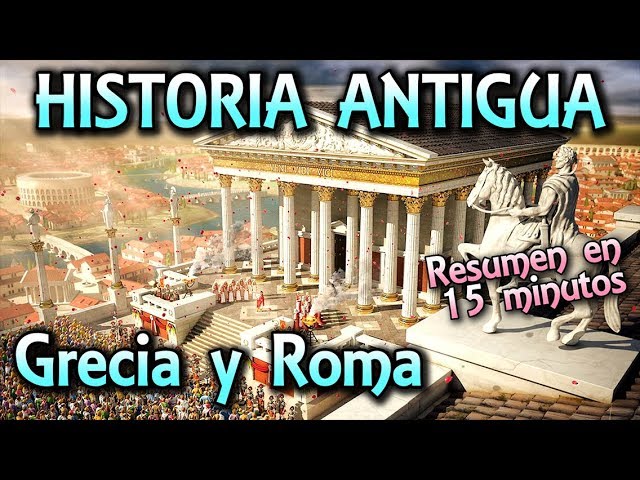 Breve historia de Grecia y Roma: Un recorrido por las civilizaciones antiguas