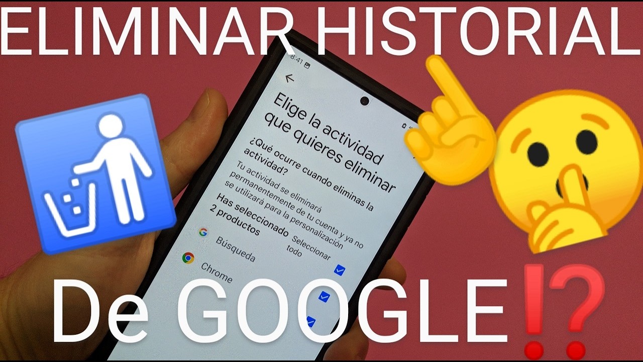 Cómo borrar el historial de mi actividad