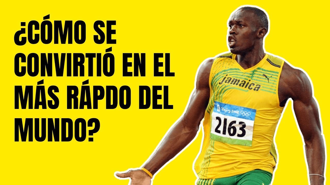 El hombre más rápido de la historia: Usain Bolt