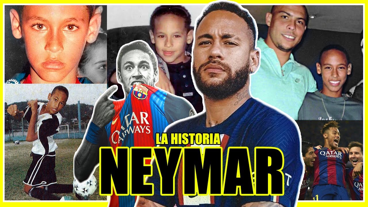 La historia de Neymar: desde sus inicios hasta la actualidad