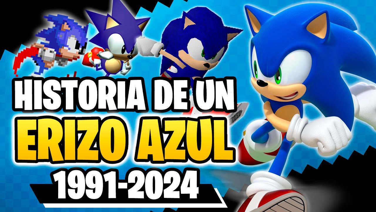 La historia de Sonic: el erizo azul más rápido del mundo