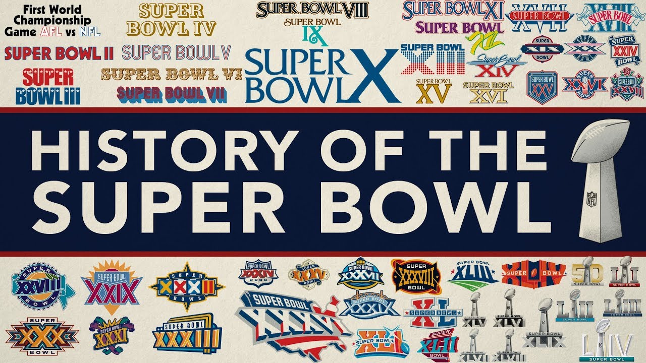 La historia del Super Bowl