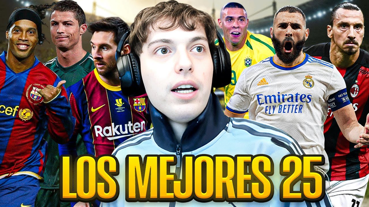 Los 25 mejores jugadores de la historia del fútbol